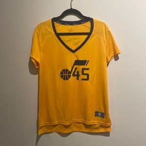 Utah Jazz 🧡 Donovan Mitchell #45 Jersey Tee